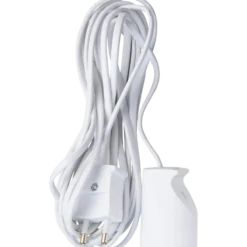 Adaptorkabel m/børnesikring 5 m hvid