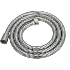 Adora Copia bruseslange, 1,5 m stretch, krom