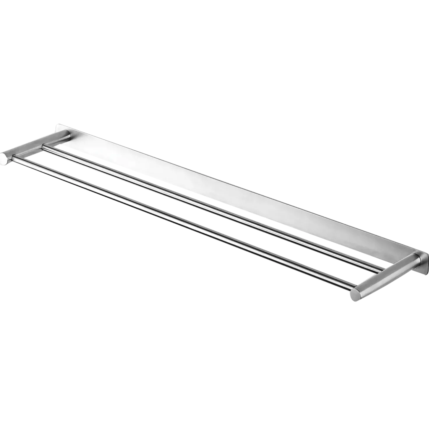 Adora Steel dobbelt håndklædestang, 60 cm