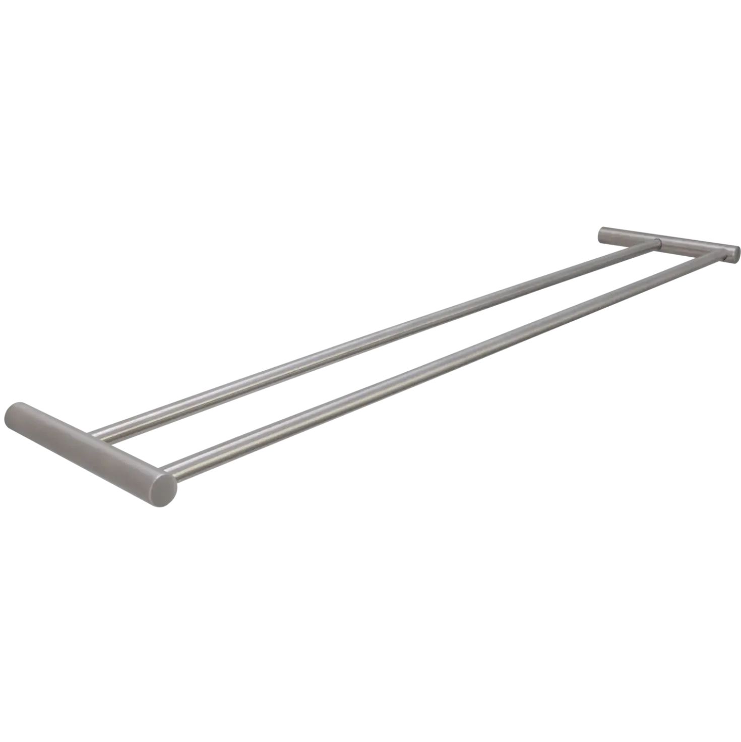 Adora Steel dobbelt håndklædestang, 60 cm