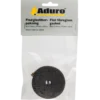 Aduro sort flad glasfiberpakning 2mm x 10 mm x 2,0 m