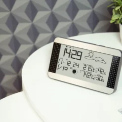 Alecto WS-1700 vejrstation med trådløs sensor sølv