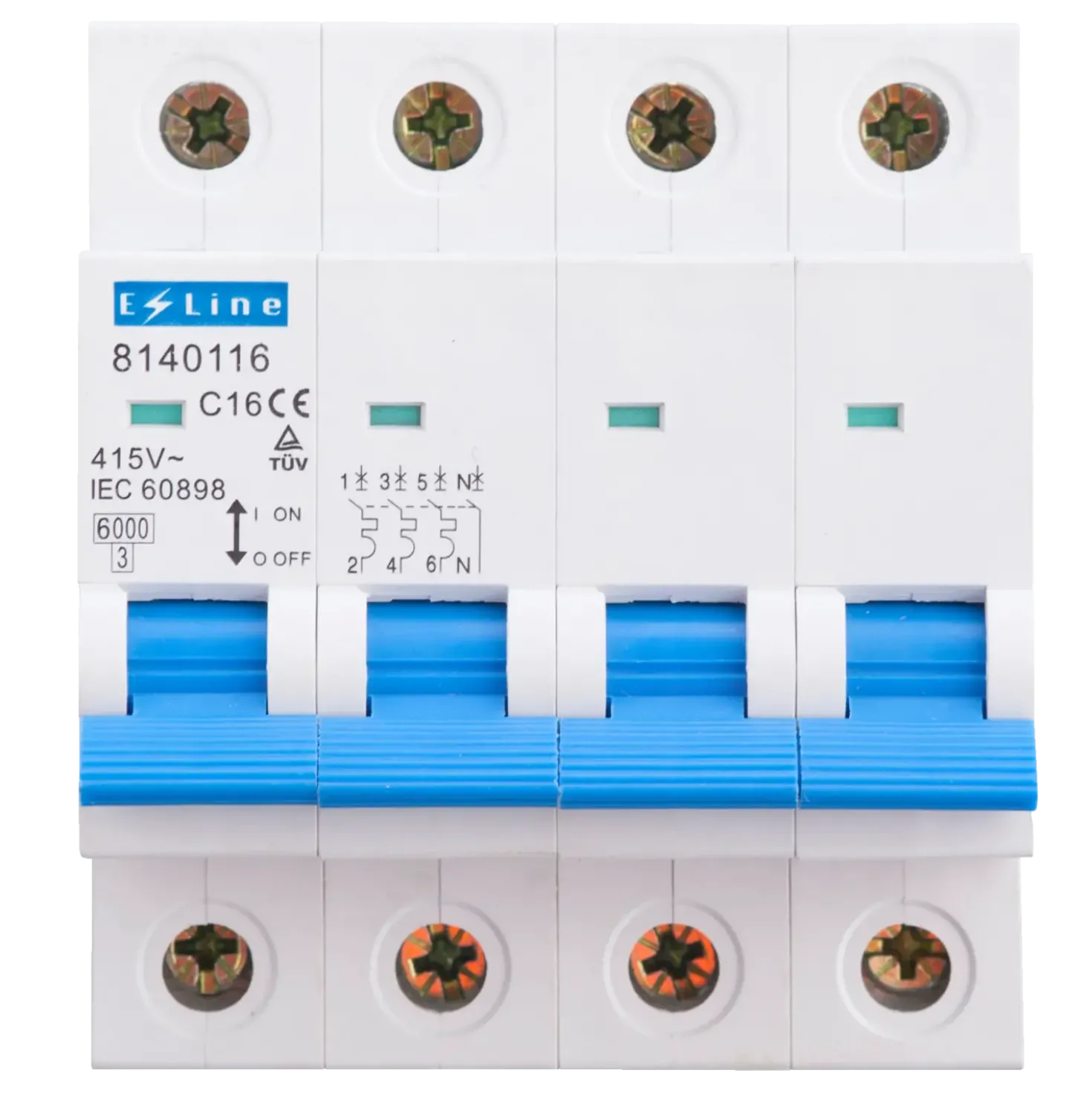 Automatsikring 3pol + N 16A
