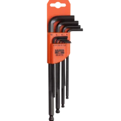 Bahco stiftnøglesæt 9 stk m/kuglehoved 1,5 - 10 mm