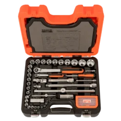 Bahco topnøglesæt 1/4" og 1/2" 4-32 mm 95 dele