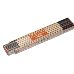 Bahco træ tommestok 12 led - 2 meter