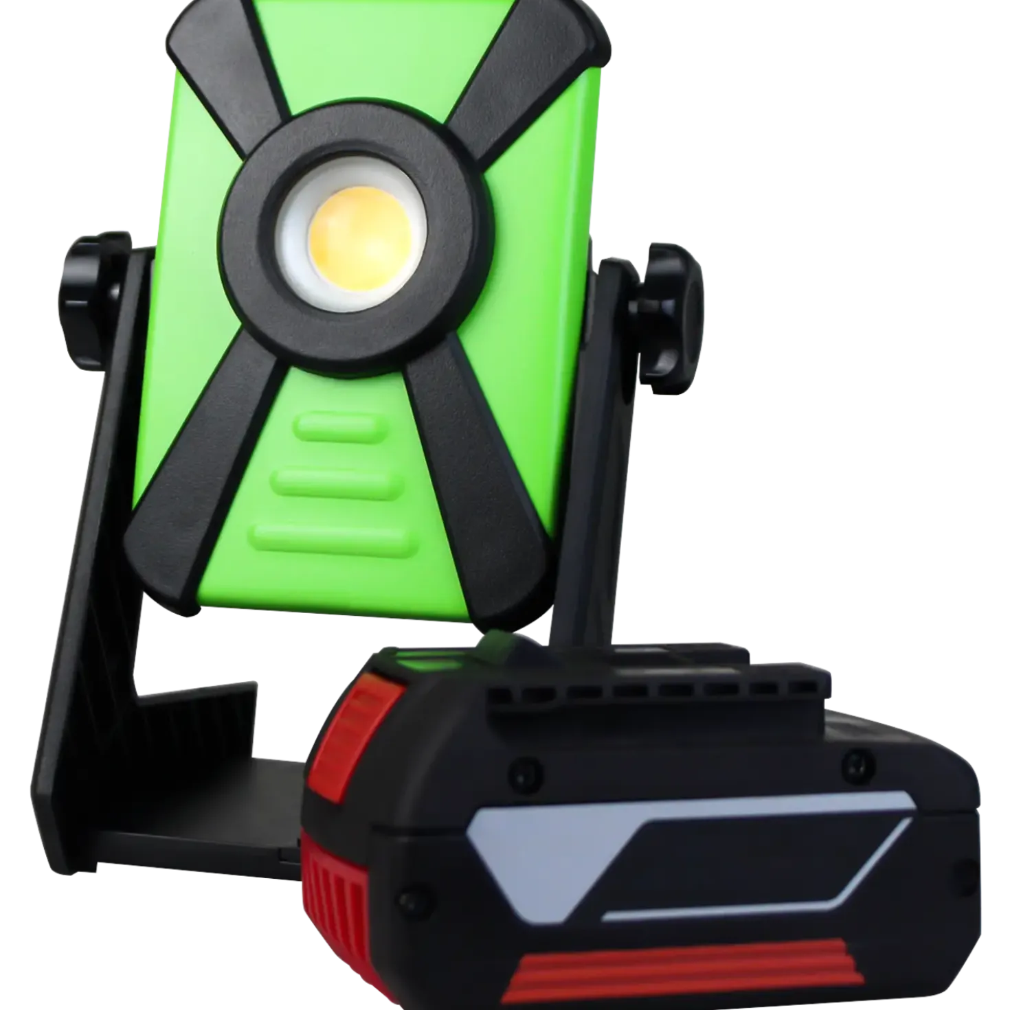 BANDIT LED Arbejdslampe 15W m/batteriskift til 5 Brands