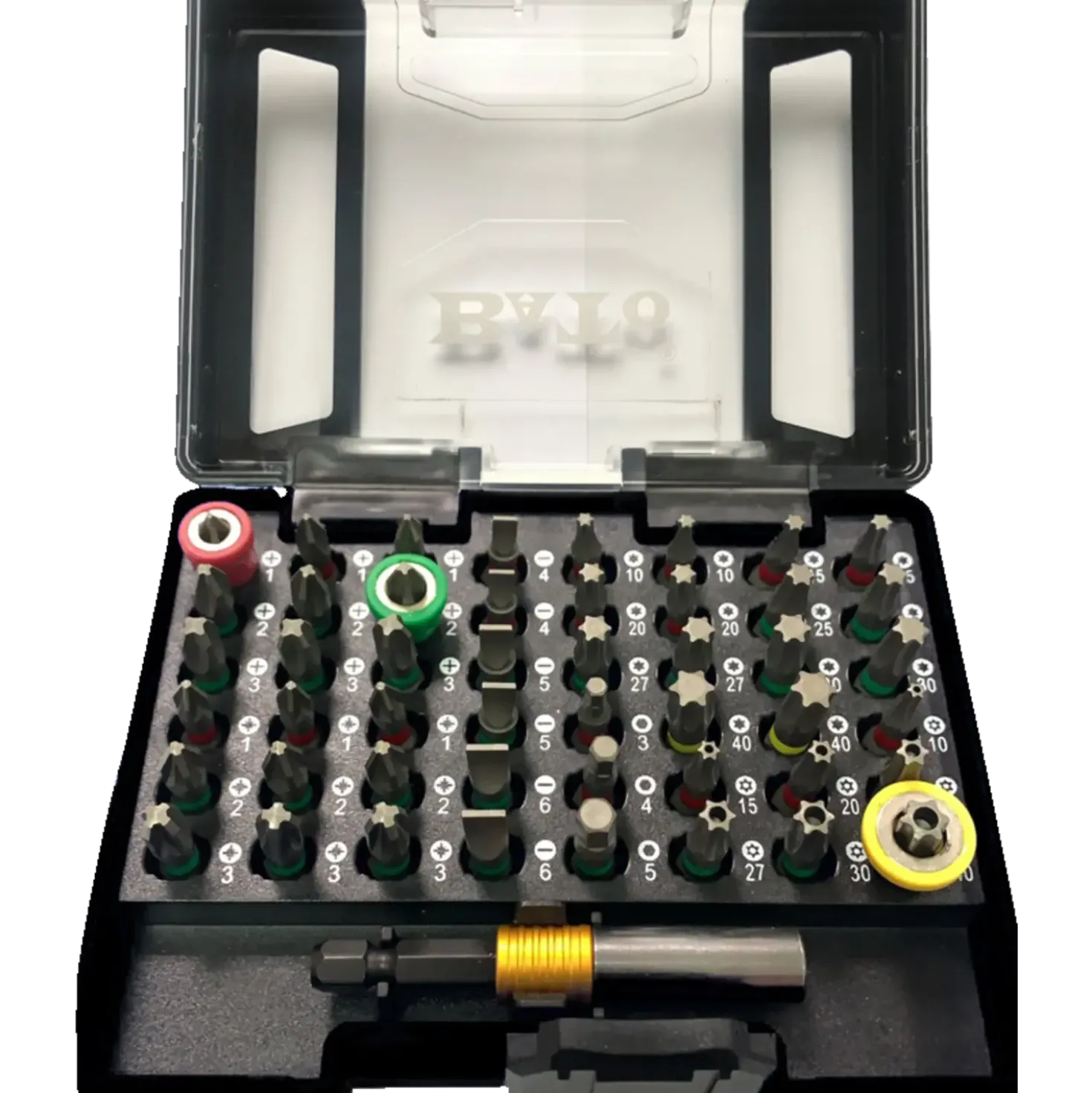 BATO Torsion bitssæt 1/4" 49 dele