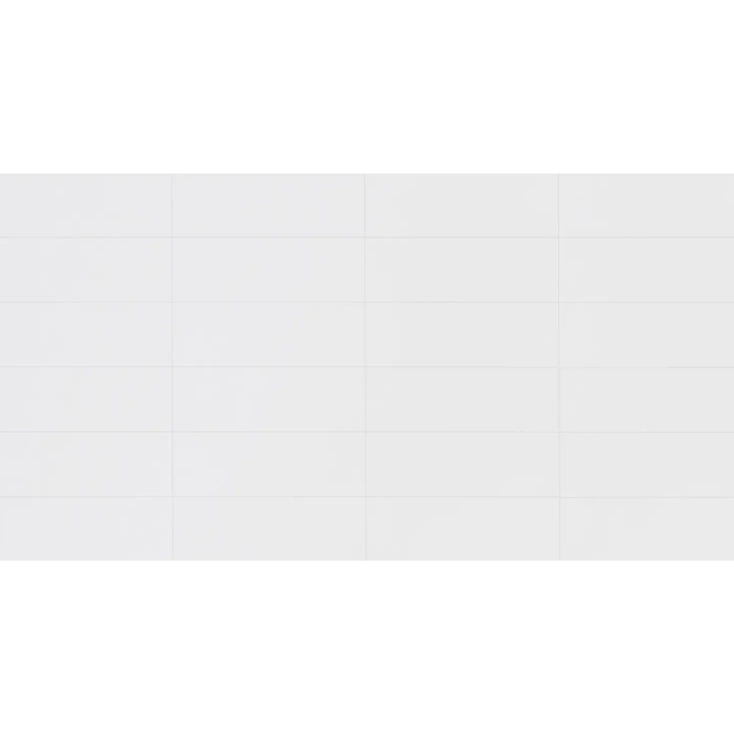 Berryalloc kitchenwall 2,2x600x1200 mm hvid sne - 10x30 cm flise
