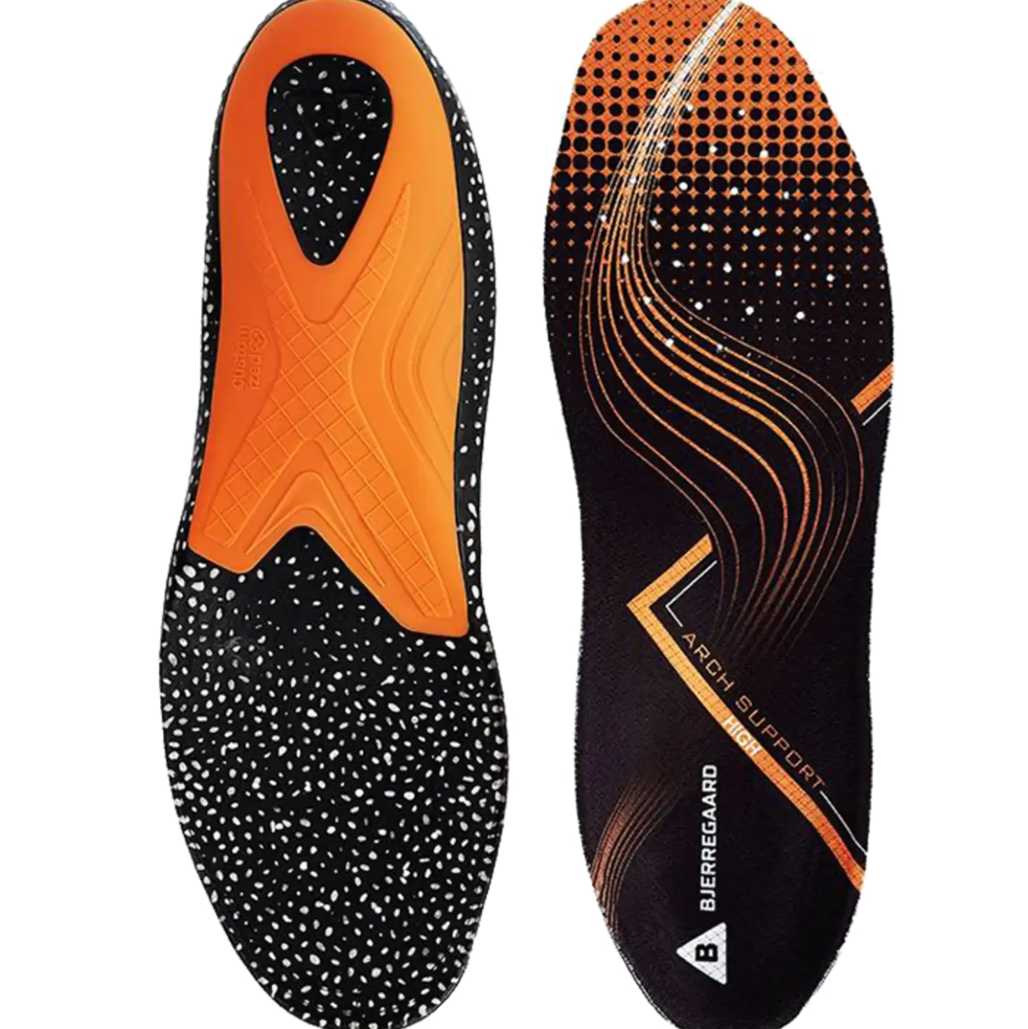 Bjerregaard orthopedic high indlægssål orange str. 40-41
