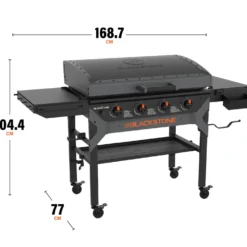 Blackstone 36” Griddle med låg – stor gasgrill med stegeplade