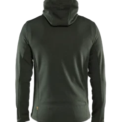 Blåklæder hættetrøje Full Zip efterårsgrøn/sort str. XL