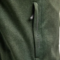 Blåklæder hættetrøje Full Zip efterårsgrøn/sort str. XL