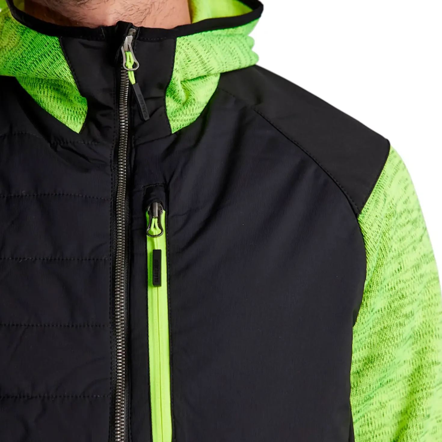 Blåklæder hybrid jakke high-vis gul/sort str. XL
