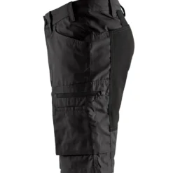 Blåklæder service shorts med stretch sort str. C54