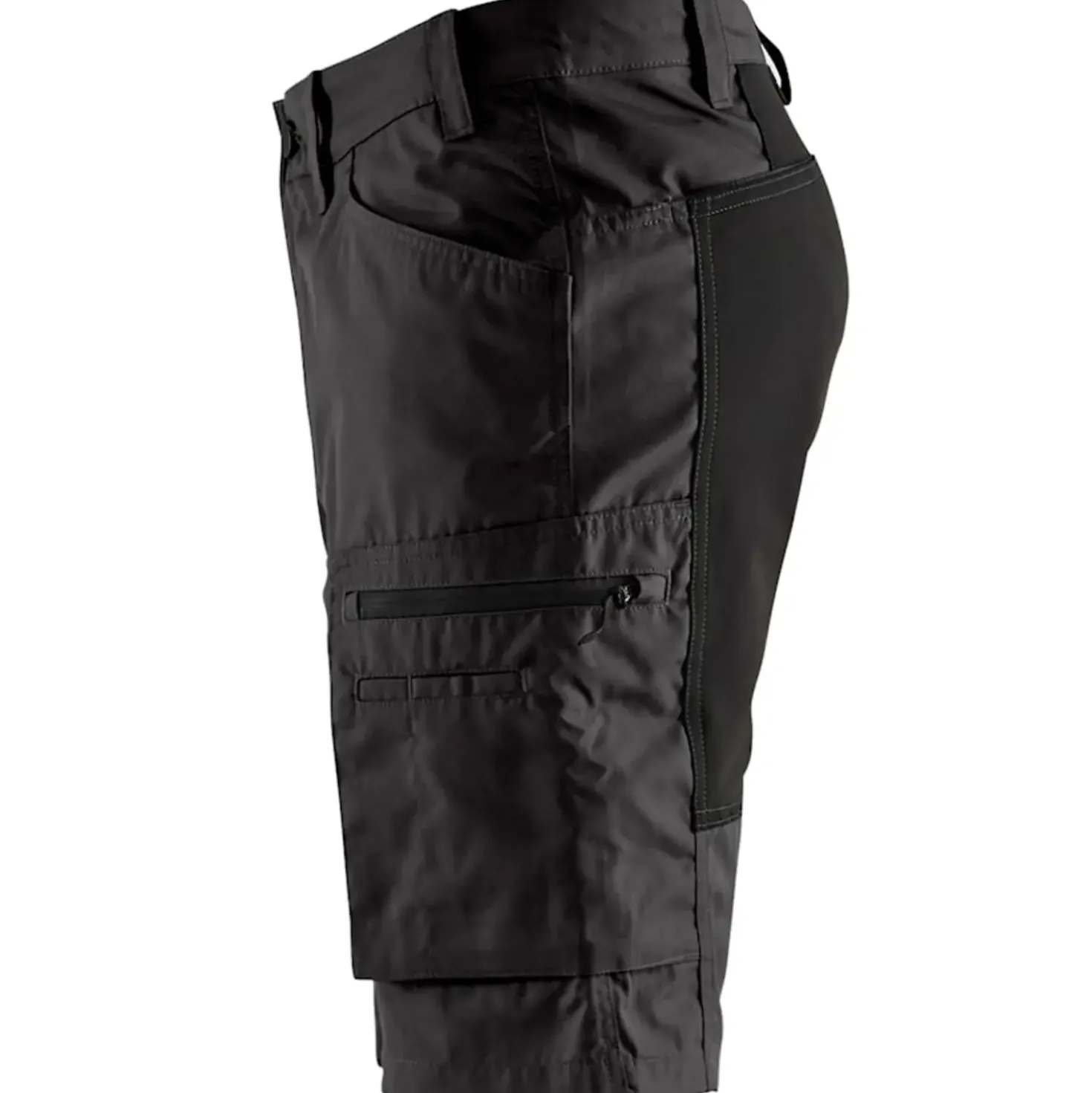 Blåklæder service shorts med stretch sort str. C54