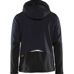 Blåklæder softshell jakke mørk marineblå/gul str. 2XL