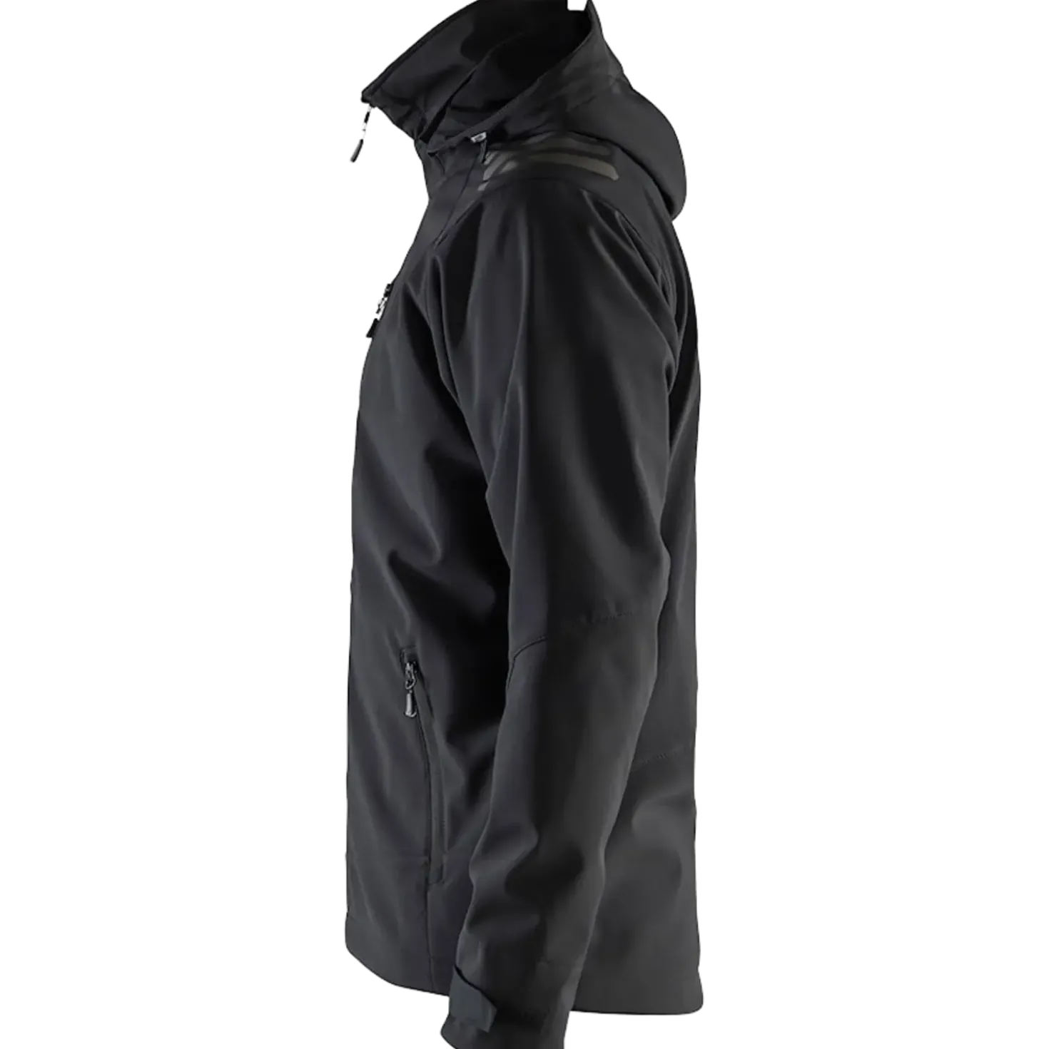 Blåklæder softshell jakke sort/sort str. L