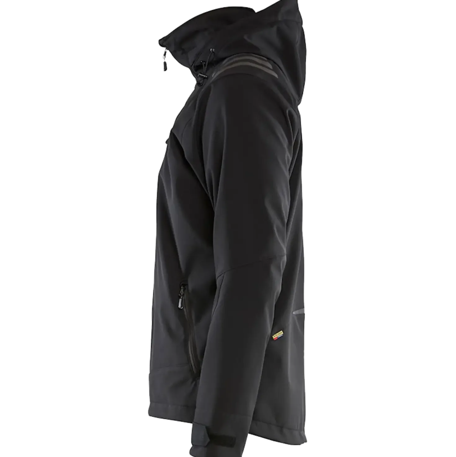 Blåklæder softshell jakke sort str. 2XL