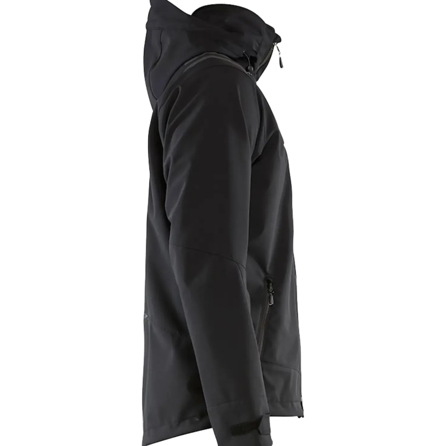 Blåklæder softshell jakke sort str. 2XL