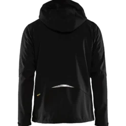 Blåklæder softshell jakke sort/rød str. 2XL
