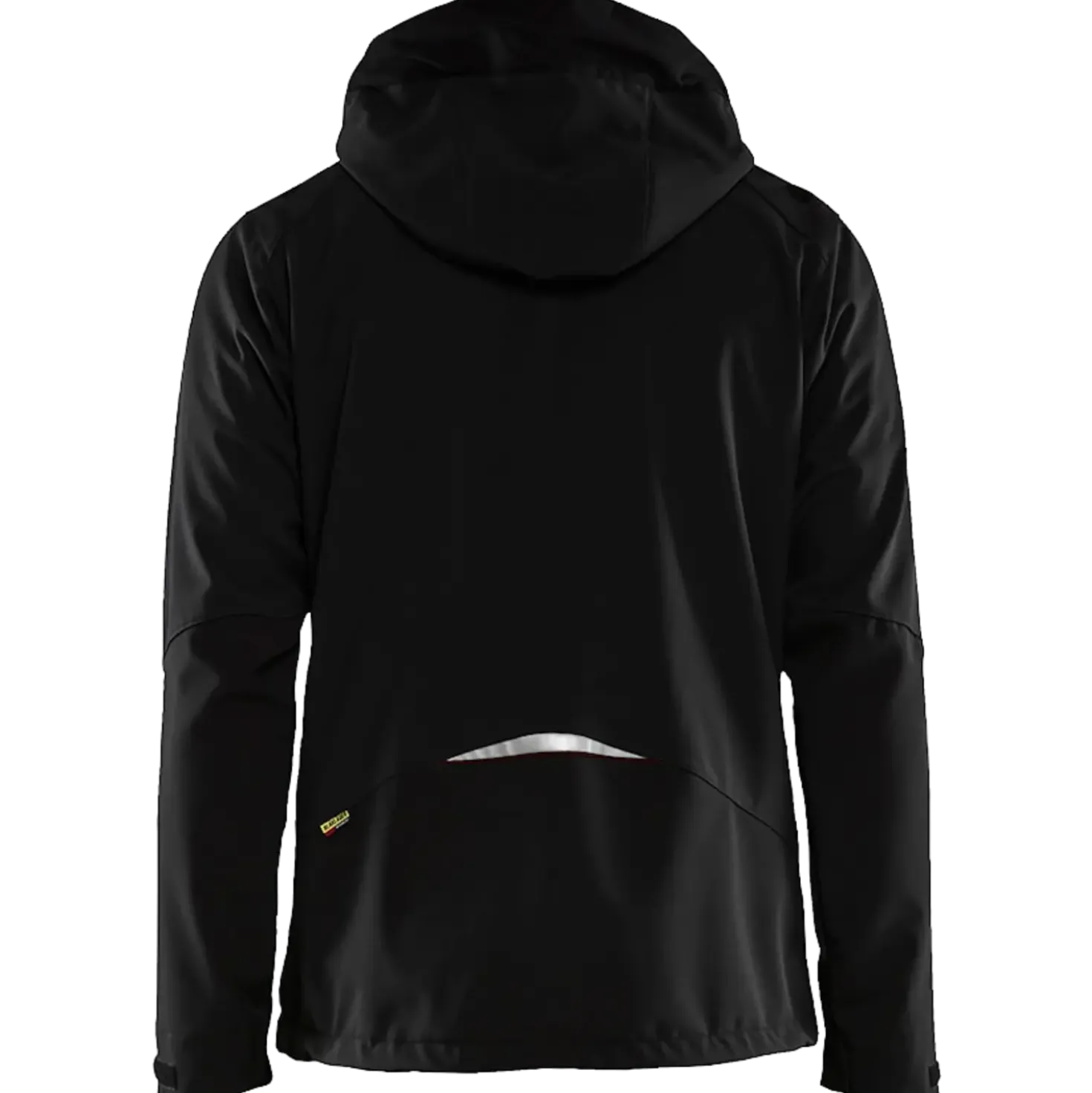 Blåklæder softshell jakke sort/rød str. 2XL