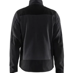 Blåklæder strikket softshell jakke antracit grå/sort str. 2XL