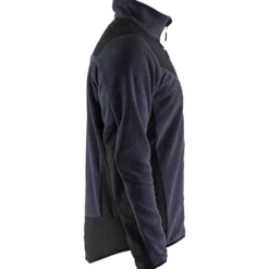 Blåklæder strikket softshell jakke mørk marine/sort str. L