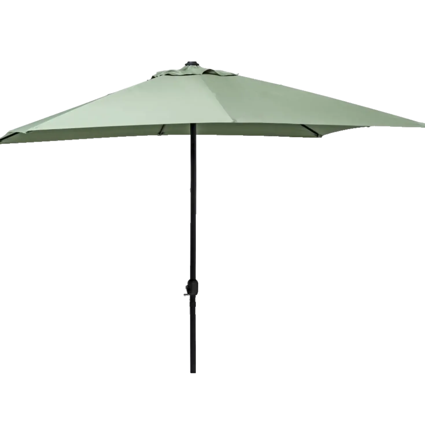 Blokhus parasol 3x3 m u/tilt grøn