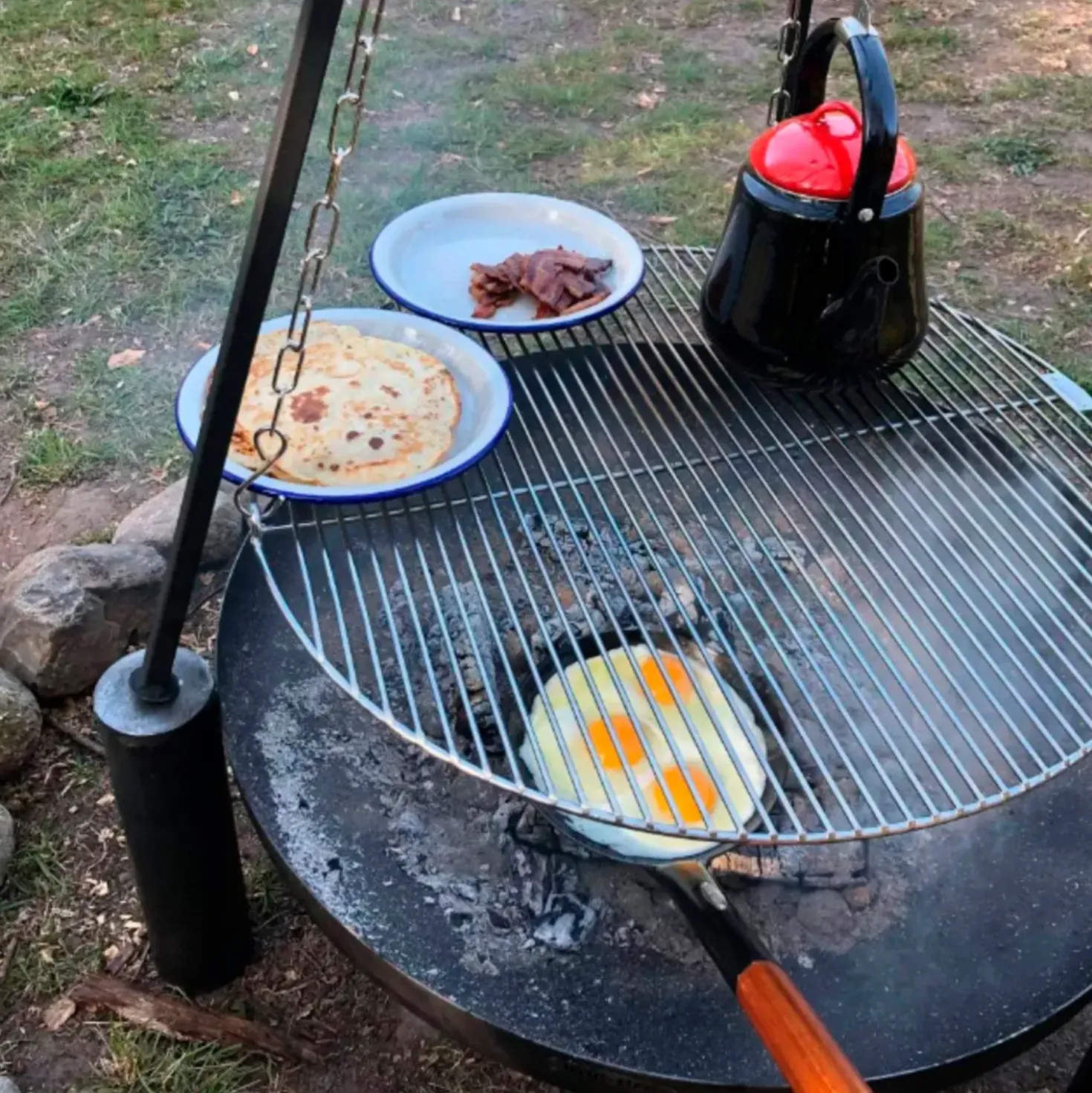 Bon-fire grillrist, forniklet, 70 cm