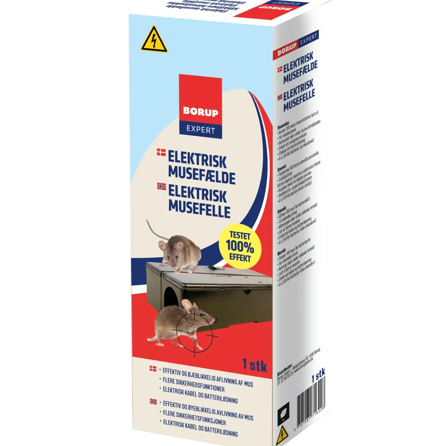Borup expert elektrisk musefælde