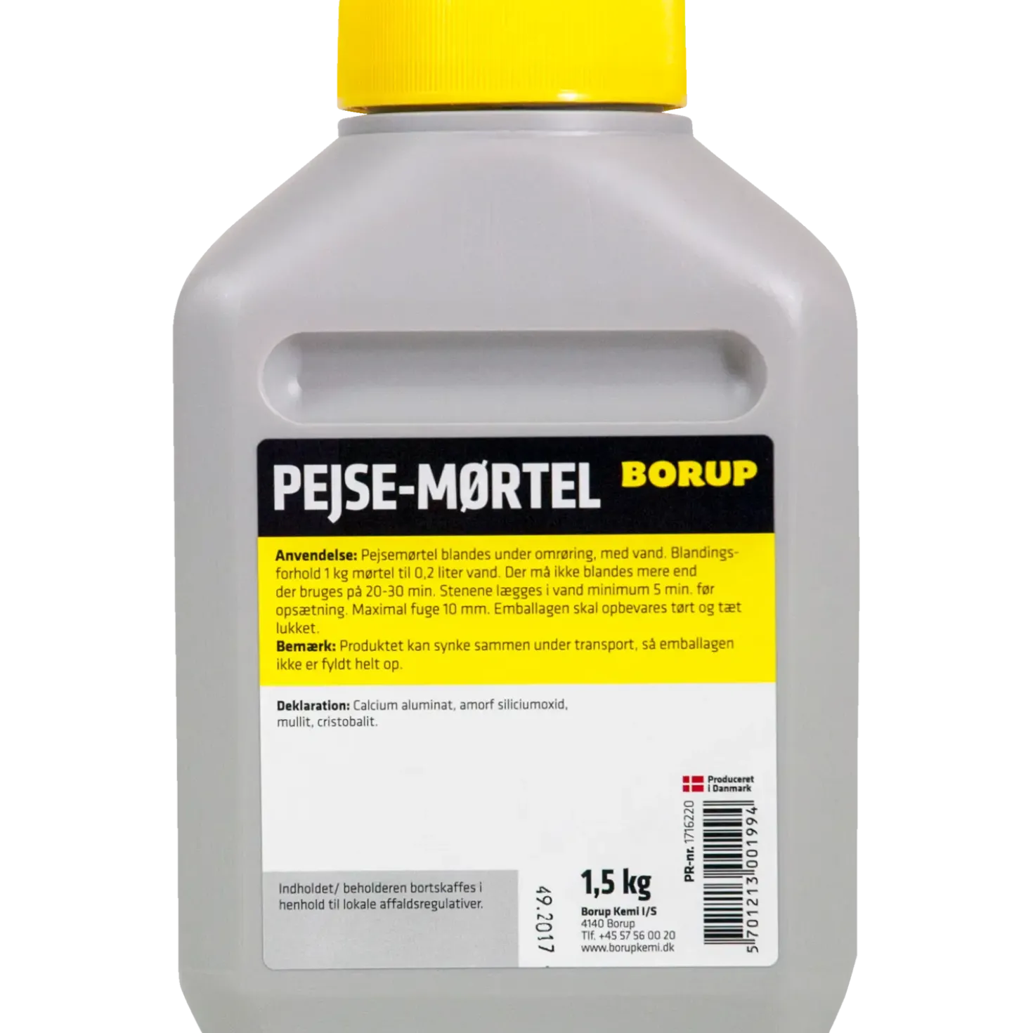 Borup pejsemørtel 1,5 kg