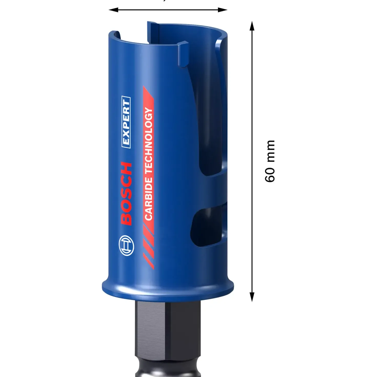 Bosch EXPERT Construction Material Power Change Plus hulsav, 35x60 mm