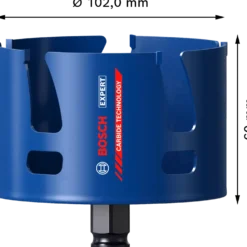 Bosch EXPERT Construction Material Power Change Plus hulsav, 102x60 mm