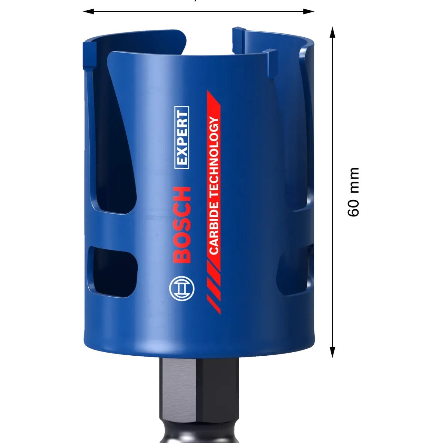 Bosch EXPERT Construction Material Power Change Plus hulsav, 54x60 mm