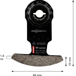 Bosch EXPERT MATI 68 RSD4 Corner Blade, 68x10 mm