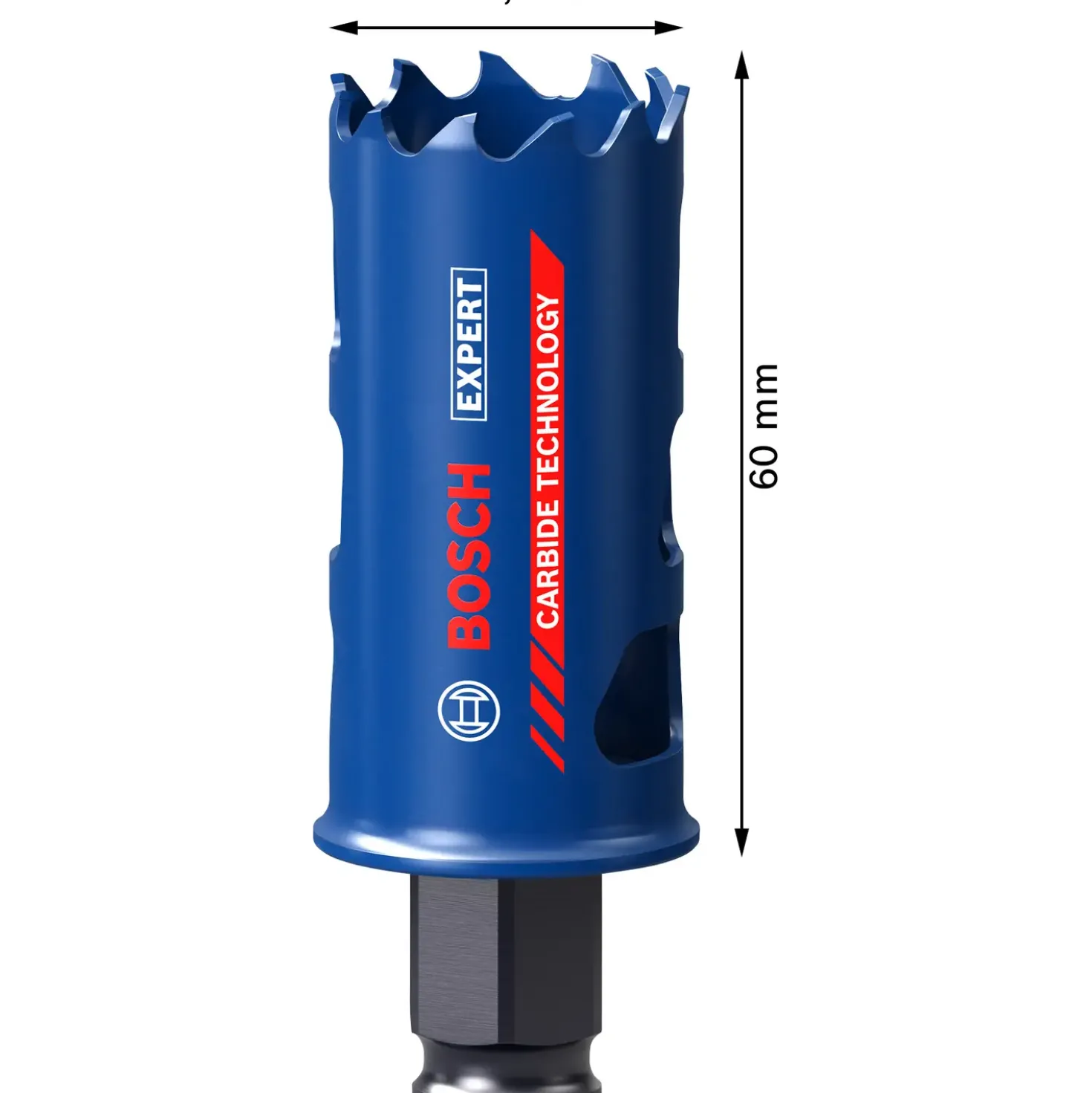 Bosch EXPERT Multi Material Power Change Plus hulsav, 35x60 mm