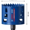 Bosch EXPERT Multi Material Power Change Plus hulsav, 83x60 mm