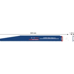 Bosch EXPERT Multi Material S1259XHM-bajonetsavklinge