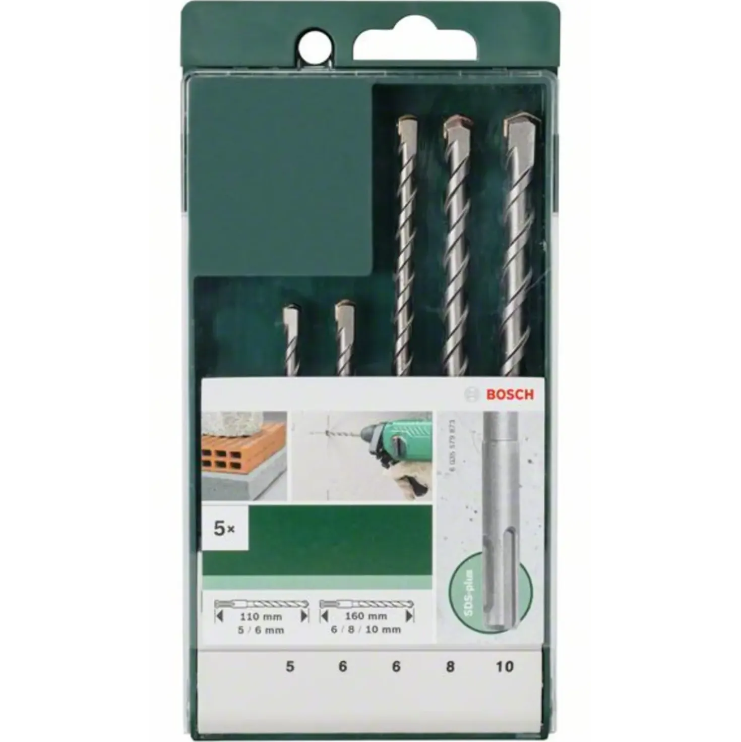 Bosch SDS-Plus 5-10 mm hammerborsæt
