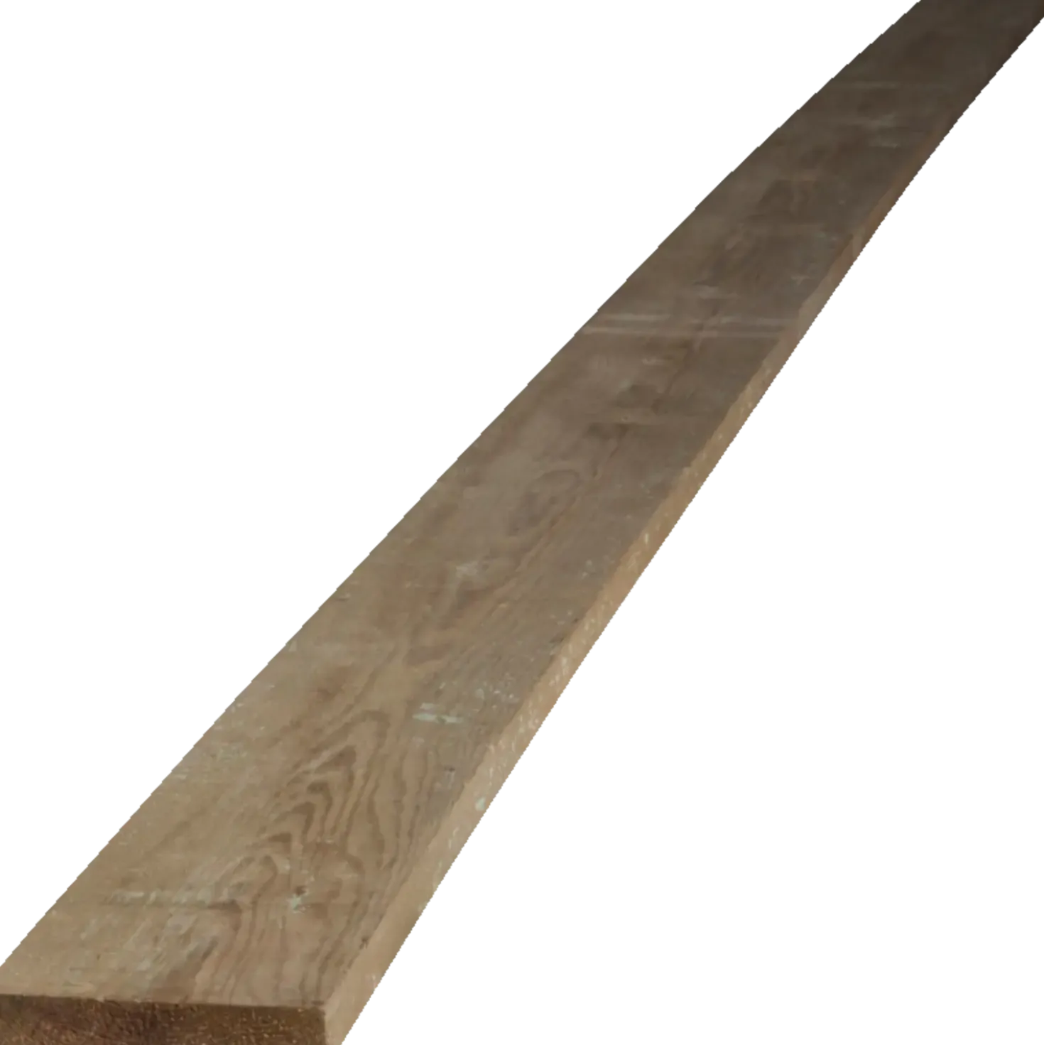 Brædder fyr/gran trykimpr. kvinta sort. 25x200 mm x 4,2 m
