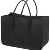 Brændetaske filt 50x34x35 cm