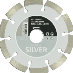 Carat silver universaldiamantklinge Ø125 mm