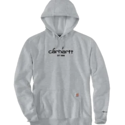 Carhartt Force logo sweatshirt grå str. XL