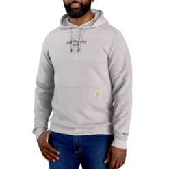 Carhartt 106655 logo graphic sweatshirt lys grå str. L
