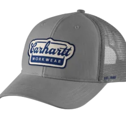 Carhartt patch cap grå