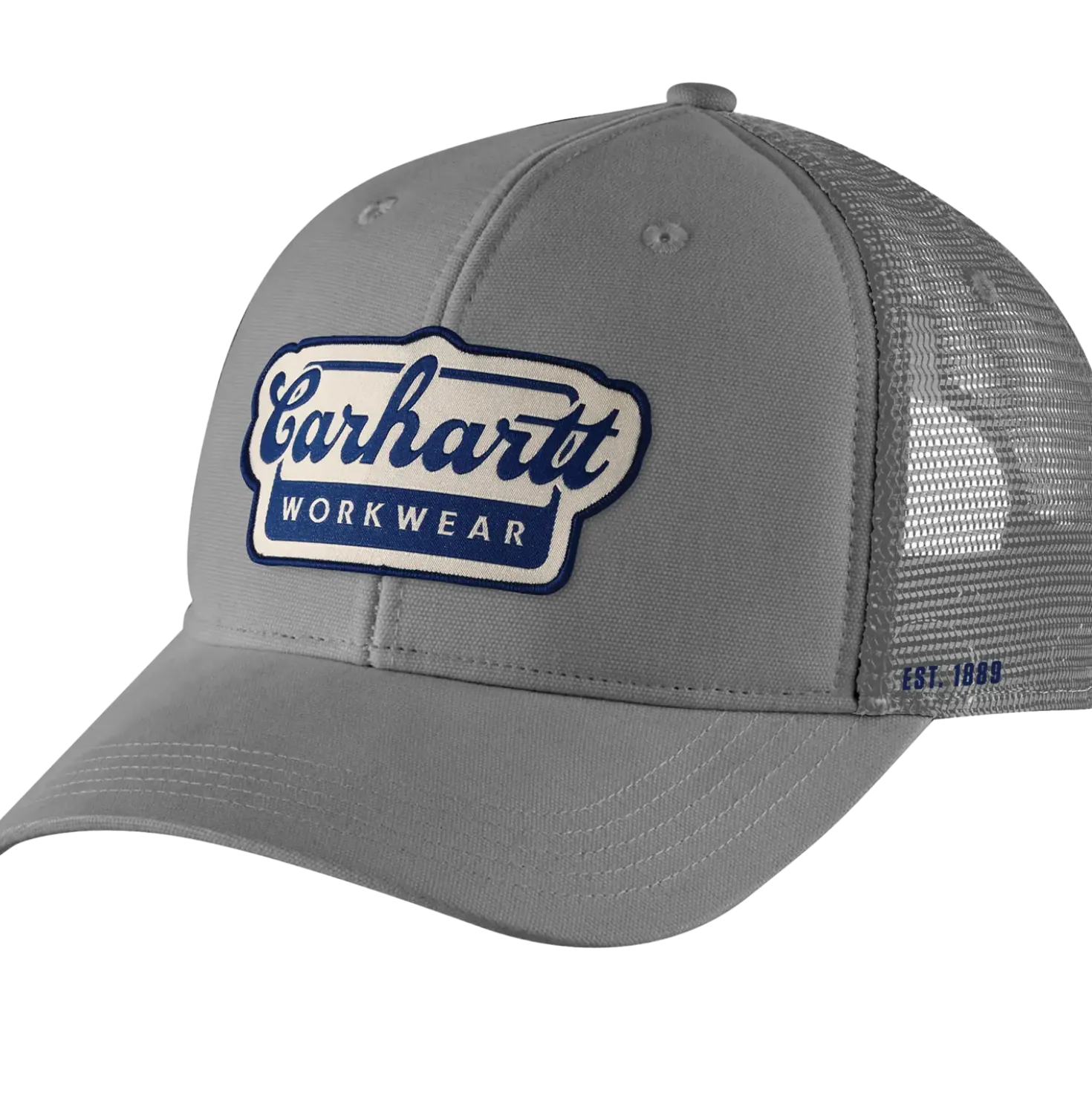 Carhartt patch cap grå