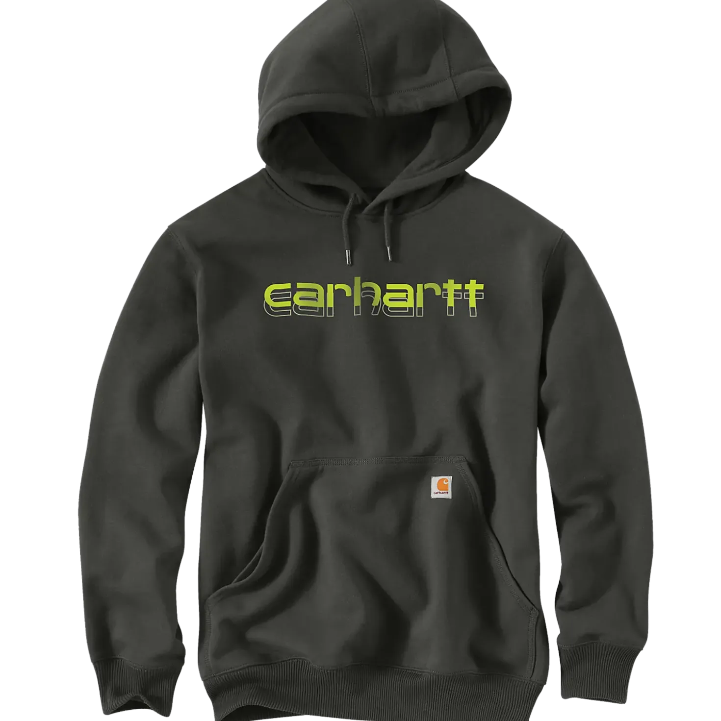 Carhartt rain defender graphic sweatshirt mørk grøn str. S