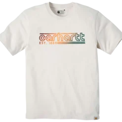 Carhartt S/S logo graphic t-shirt creme str. XL