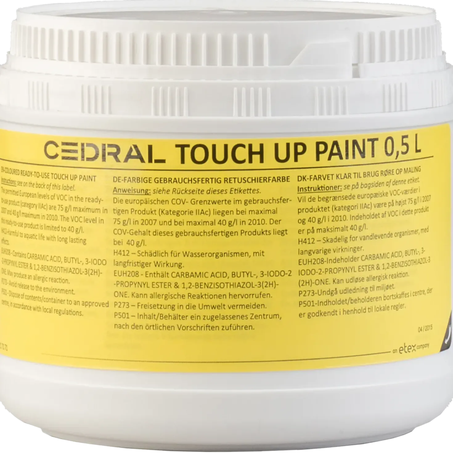 Cedral kantmaling 0,5L granit C15